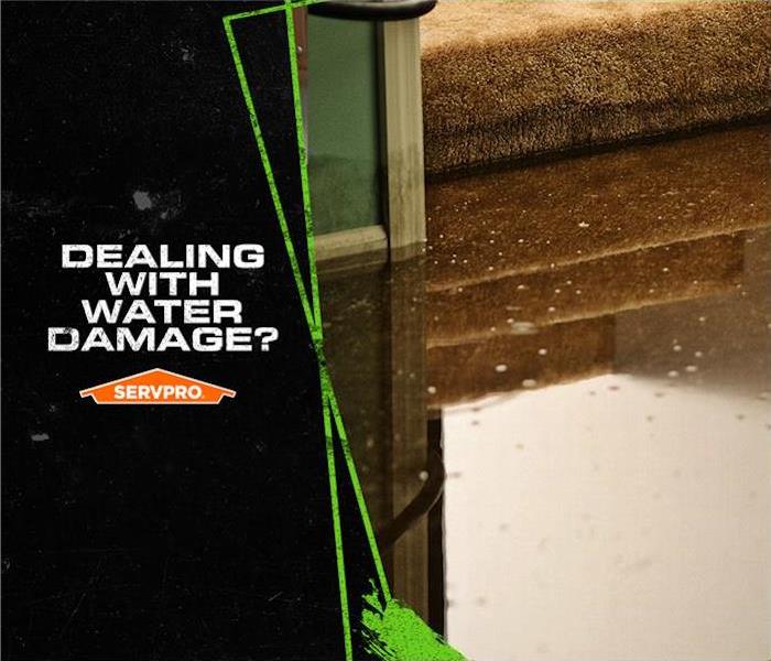 dealing with water damage poster