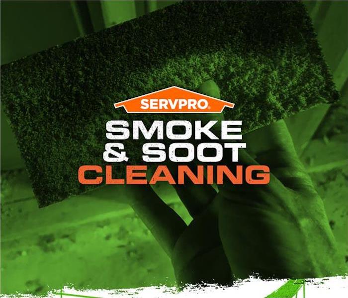 smoke and soot cleaning SERVPRO poster
